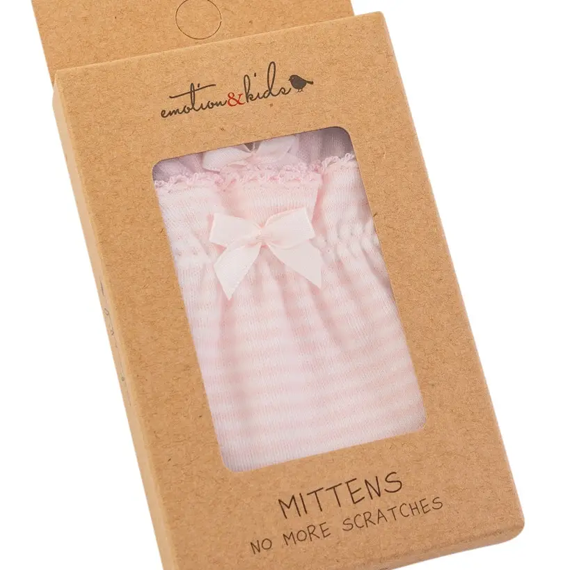 baby mittens 2 pack pink