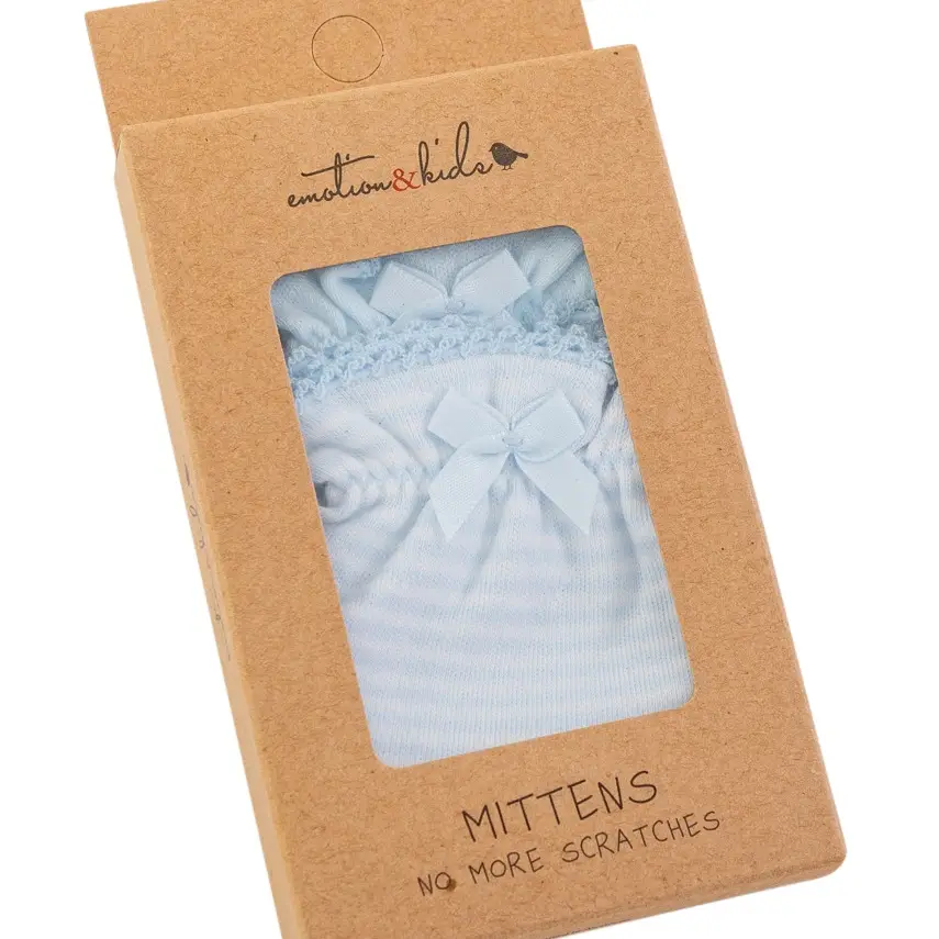 baby mittens 2 pack blue