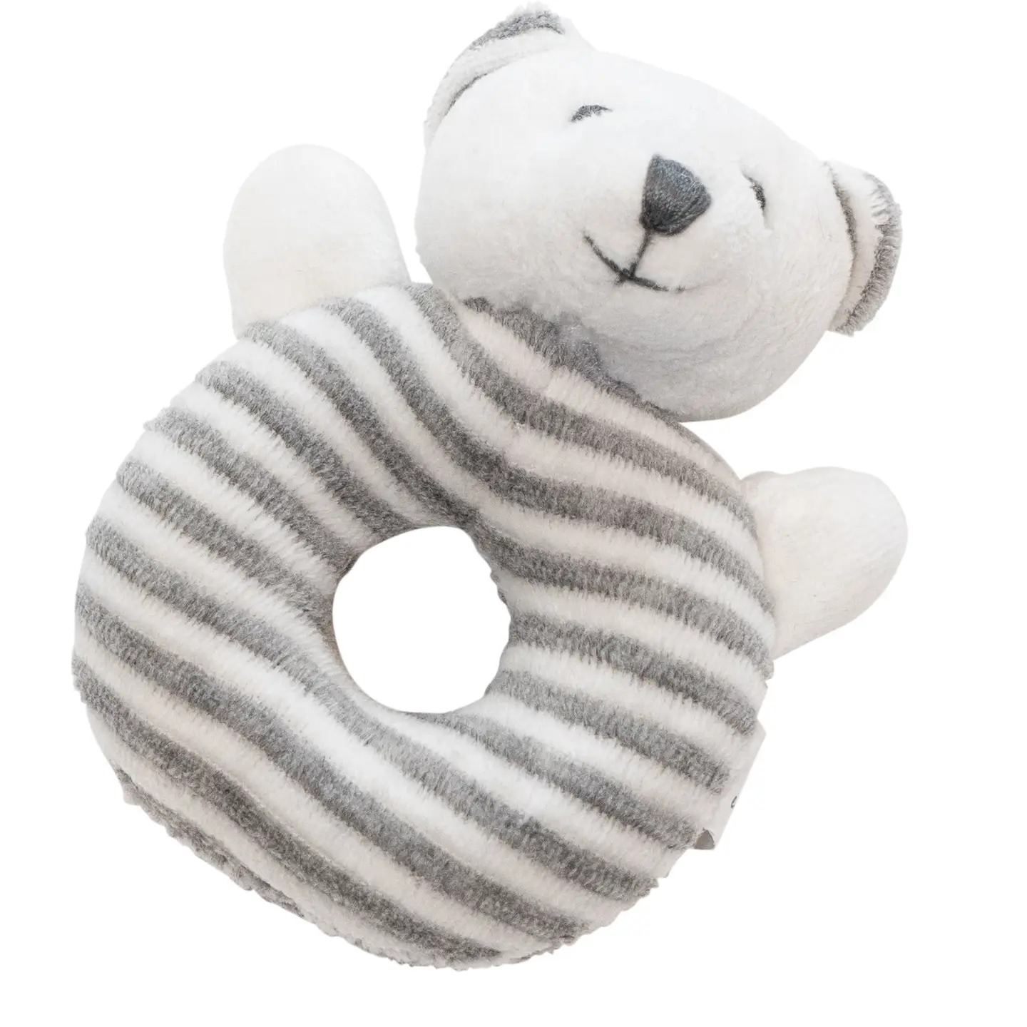 Bear Velour Rattles