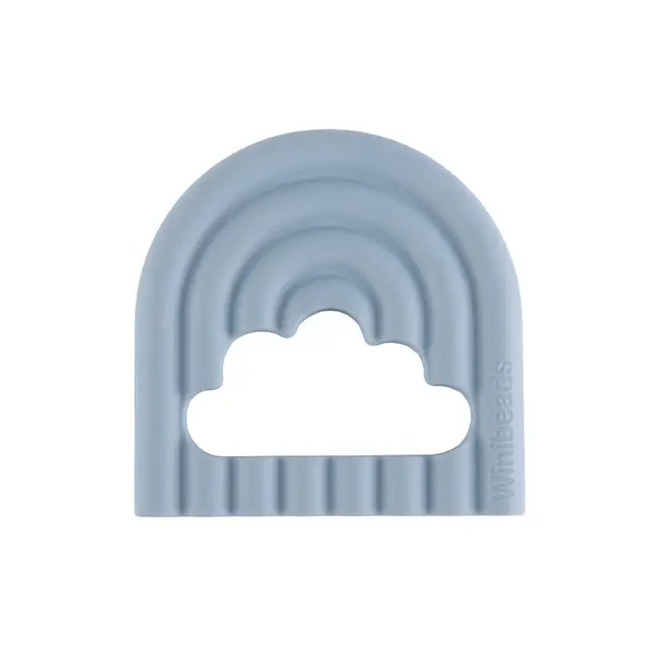 Rainbow Cloud Teether Dusty Blue